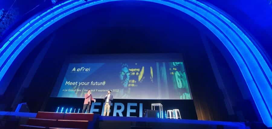 Efrei rentrée 2022 Grand Rex Webedia