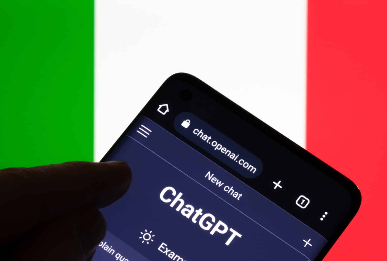 chatGPT interdit en Italie