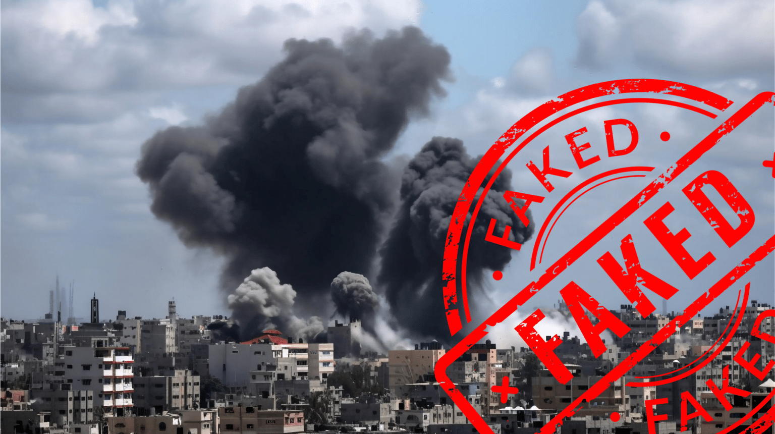 Adobe image IA conflit Israël-Hamas