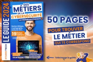 Guide des métiers de la cybersécurité 2024 Etudes Tech